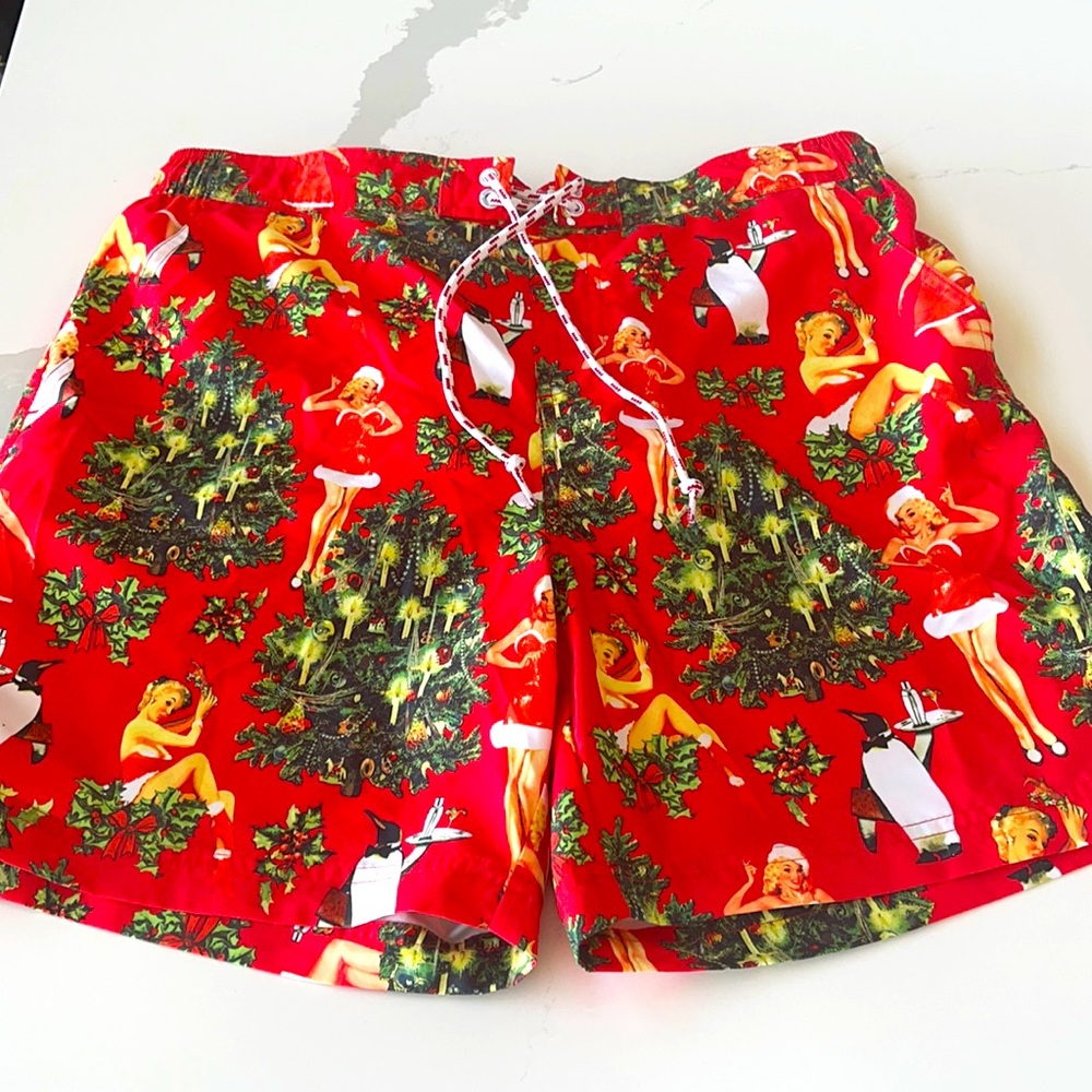 Men’s Penguin swim trunks